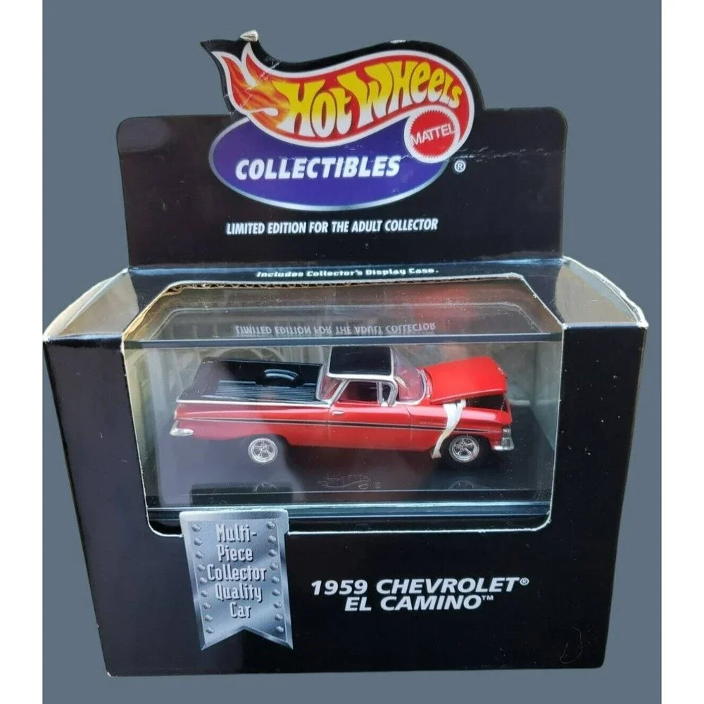 1998 Hot Wheels 1959 CHEVROLET EL CAMINO Pickup Red Cool Collectibles RR 1:64